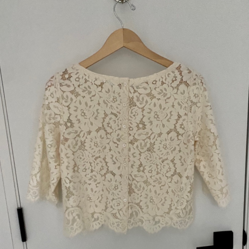 Club Monaco Lace Top - Picture 4 of 5